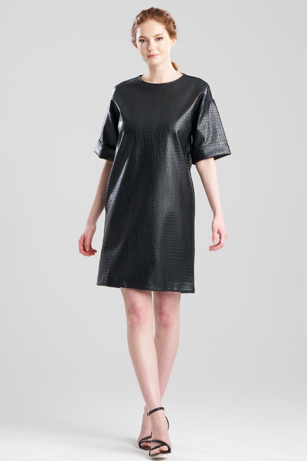 natori shirt dress Natori | Tau Ikat Silky Twill Shirtdress | XL