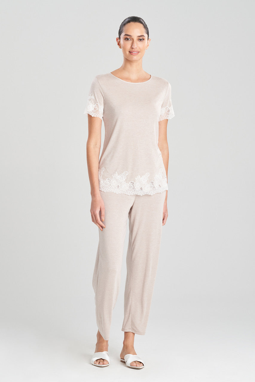 Buy Luxe Shangri-La TENCEL™ Short Sleeve PJ Basics in Heather