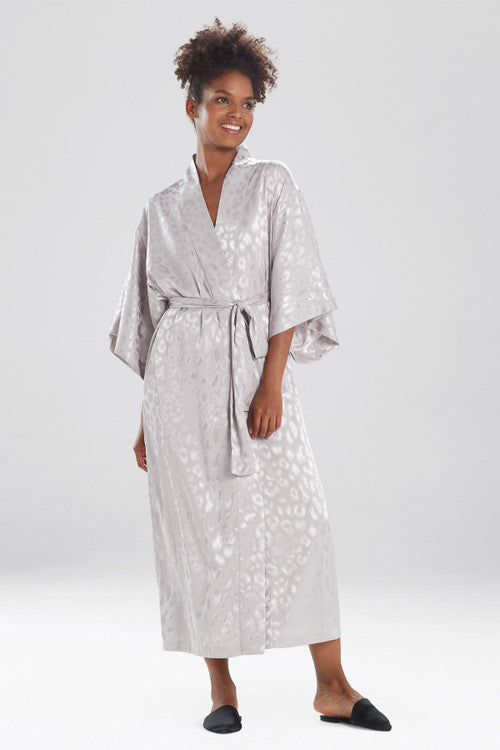 Silver Ripped Robe Buy Decadence Robe in Silver Pearl Online | NATORI