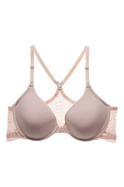 Buy Lush Front Close Contour Underwire Bra in Rose Beige/Warm
