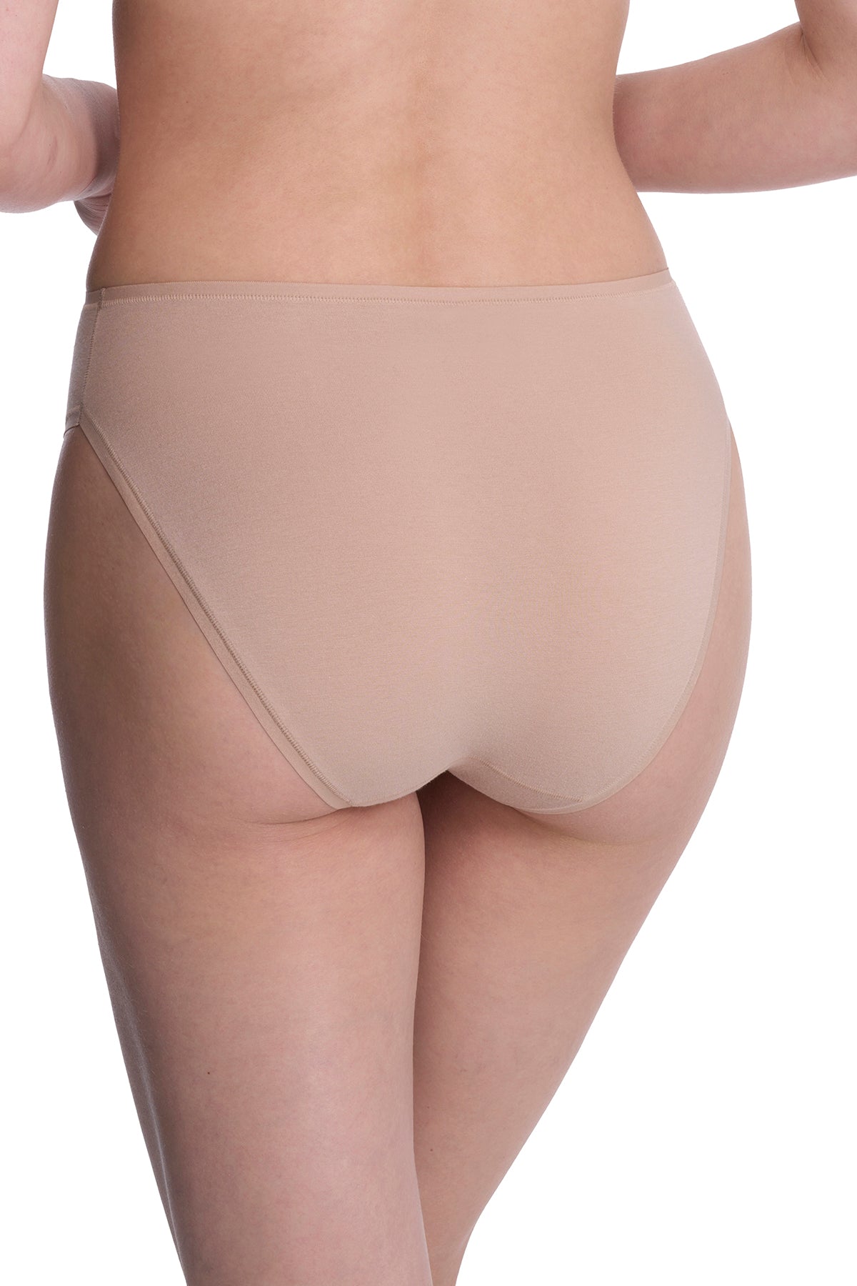 Natori Bliss Bare High Cut Brief, Pack Of 3 in Natural | UK Natori Bliss Bare High Cut Brief, Pack Of 3 in Natural | UK