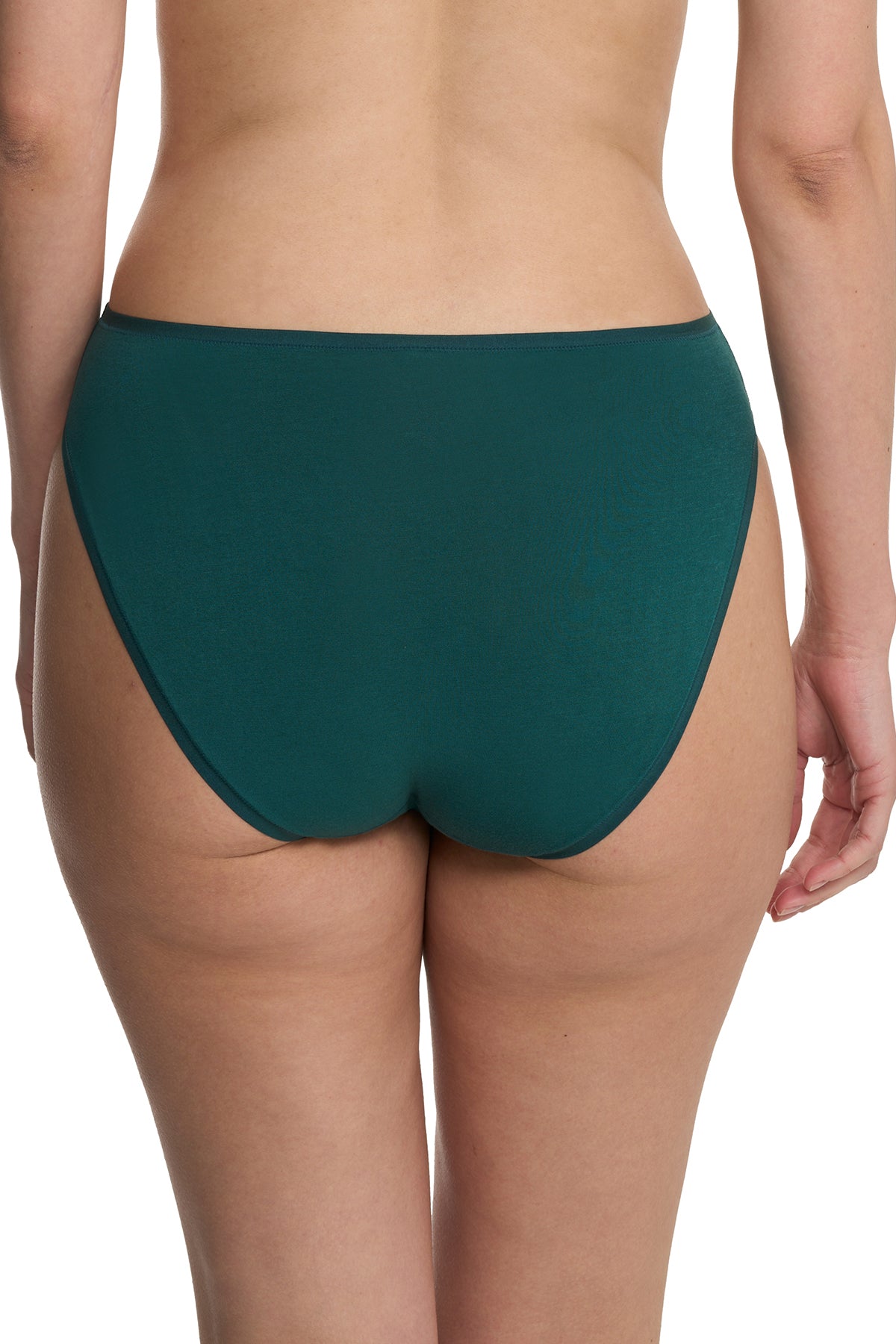 Natori Bliss Mutande Donna A Vita Alta – Cotone Supima Traspirante – Taglio Alto Snellente – Nero