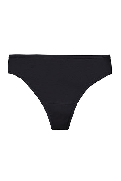 (取寄) ナトリ レディース ブリス ベア コットン トング 3-パック Natori women Bliss Bare Cotton Thong 3-Pack Black Bliss Bare Cotton Thong