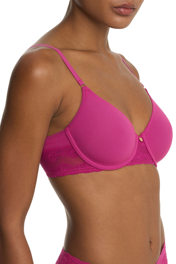 Natori Bliss Perfection Contour Reggiseno Con Ferretto - Taglia 36B, Beige