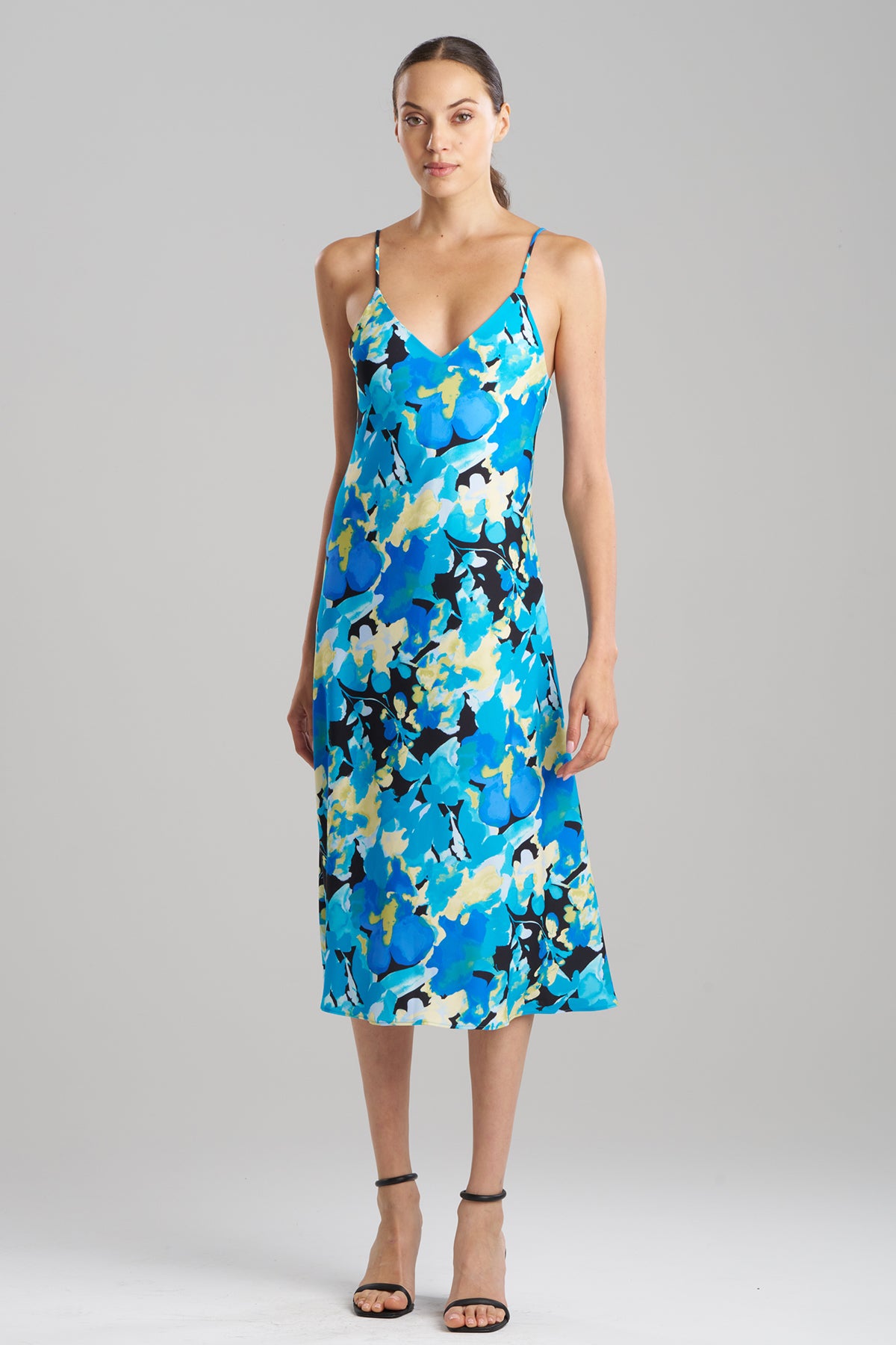 Bright Floral Slip Dress