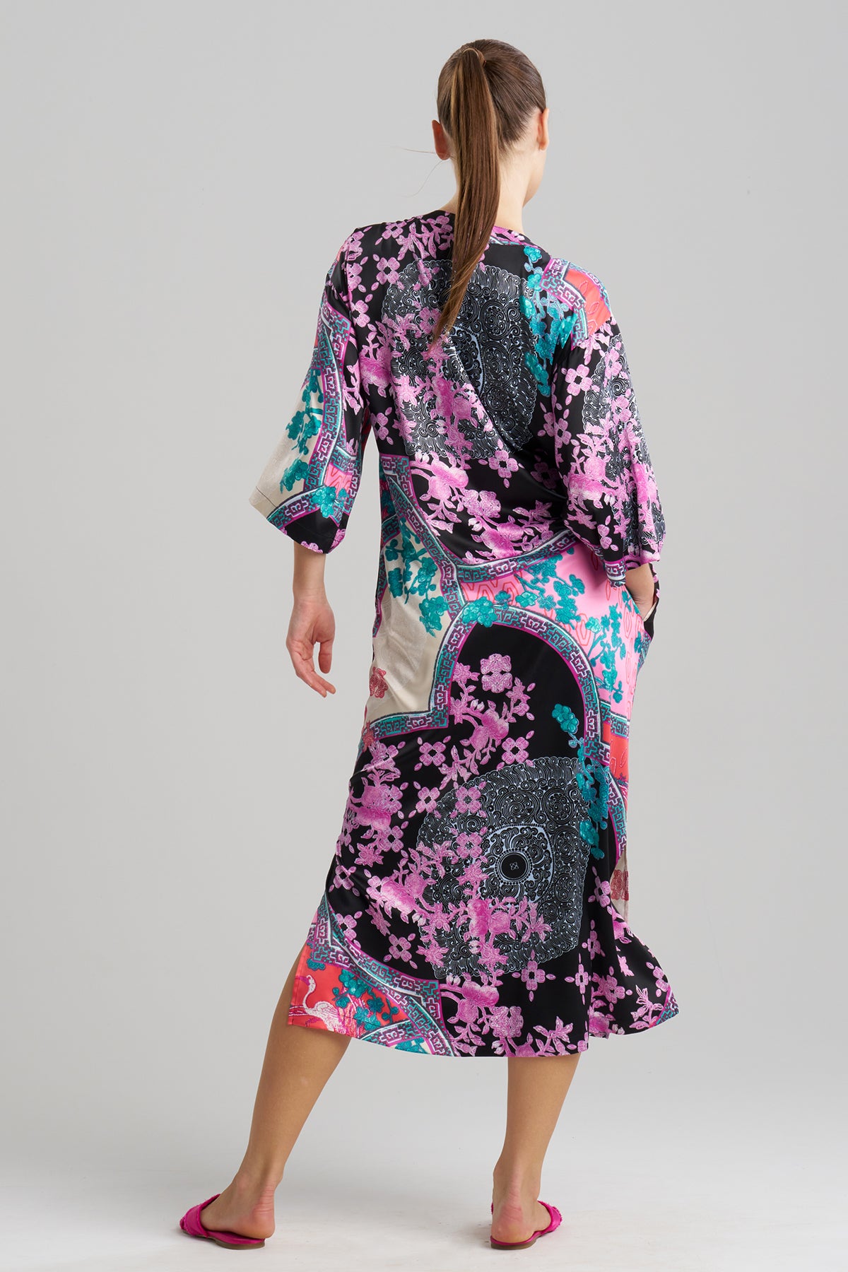 Kimono Dress Natori Congo Caftan Natori Asian Caftan Kimono Womens