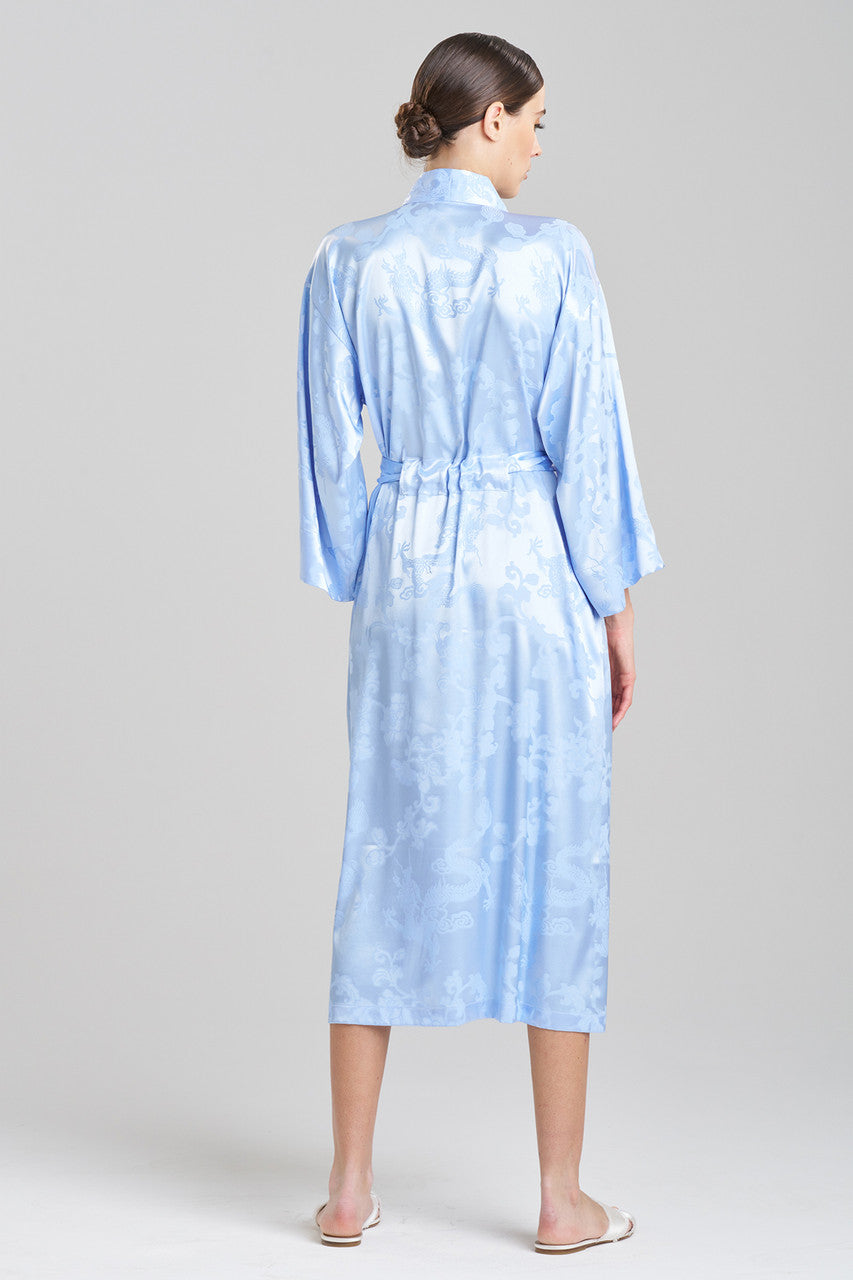 Imperial Robe Home Buy Imperial Garden Robe in Blue Opal Online | NATORI