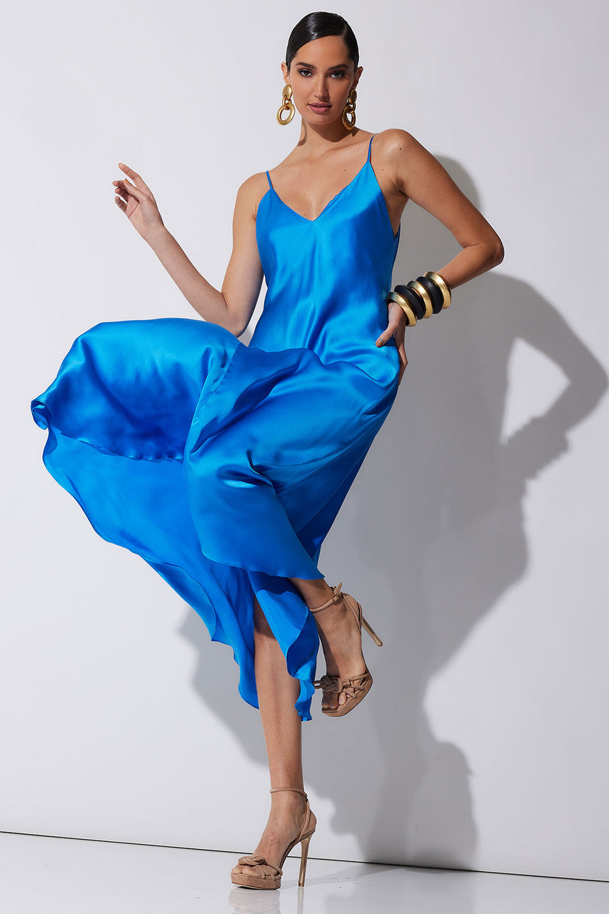 natori silk dress Peony Glamour Slip Dress