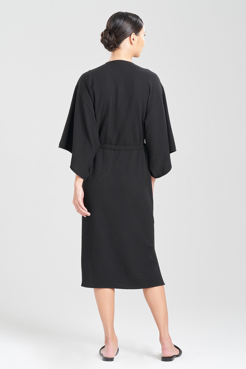 Buy Onsen Robe in Black Online | NATORI