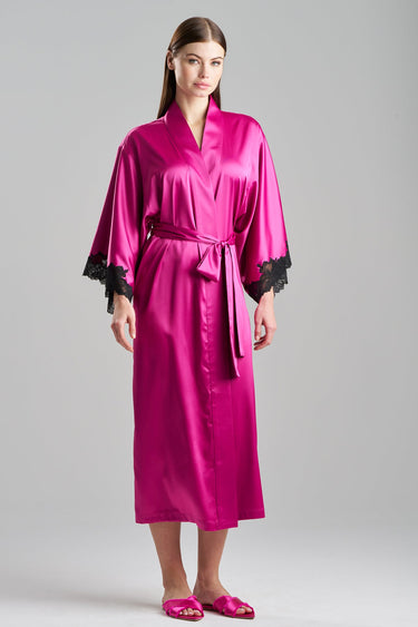Buy Peony Glamour Robe in Wild Fuchsia Online | NATORI