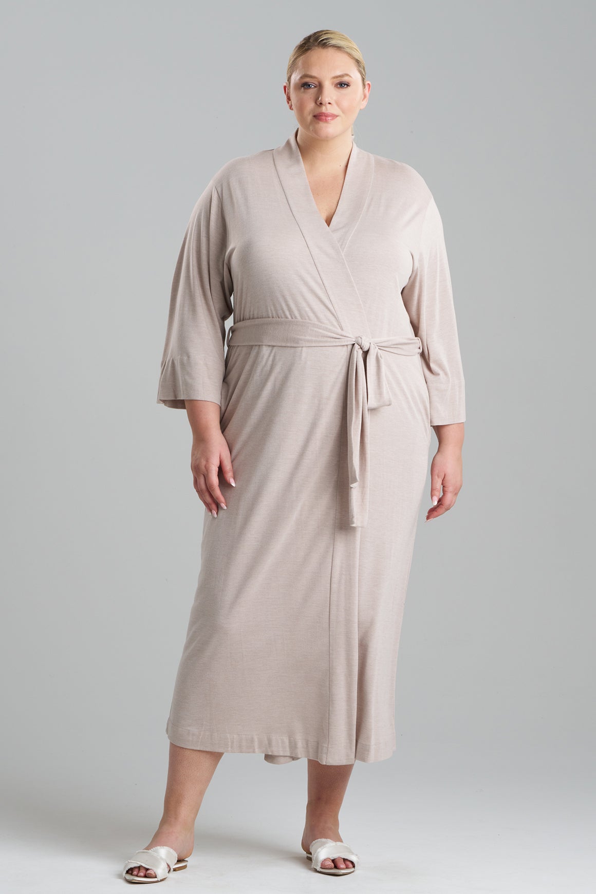 Buy Shangri-La TENCEL™ Robe in Cashmere Online | NATORI
