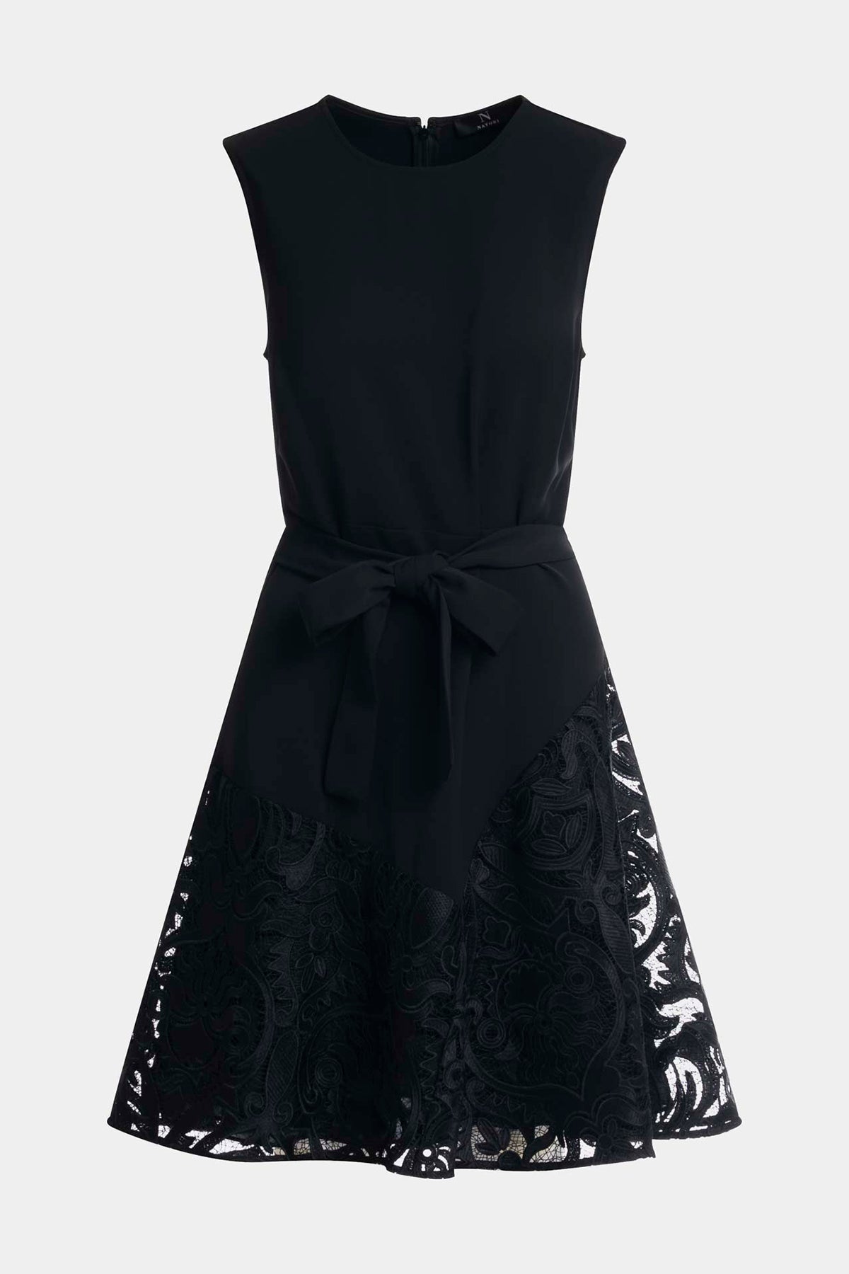 Natori - Suzani Lace Flare Dress - Women's - Black - Size 10 Natori - Suzani Lace Flare Dress - Women's - Black - Size 10