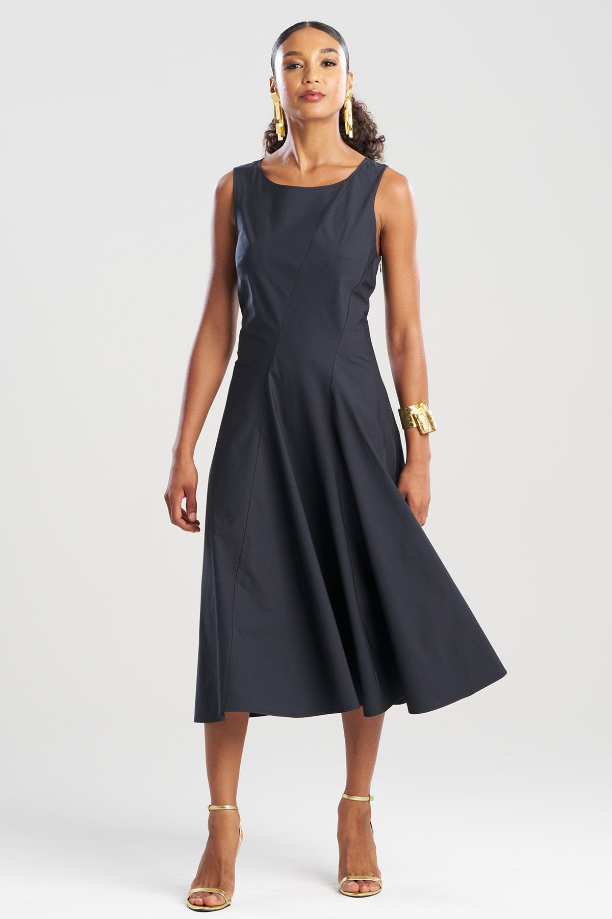 cotton asymmetrical dress Natori - Tech Taffeta Seam - Women's - Black Color:Cosmo Red Talisea Women's Plus Size Buy Red 100% Cotton SD-06.23.26