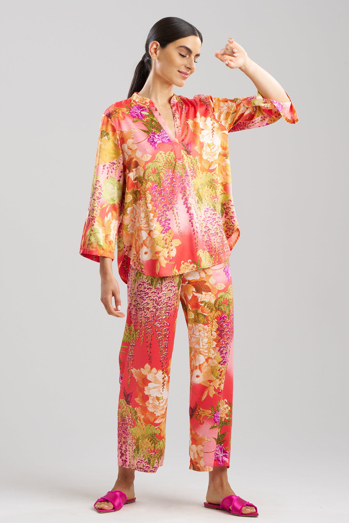 Buy N Natori Woen's Congo Pj Set, Black, XS at Aazon.in Buy N Natori Woen's Congo Pj Set, Black, XS at Aazon.in