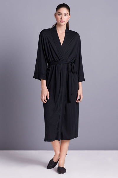 Buy Congo Robe in Black Online | NATORI