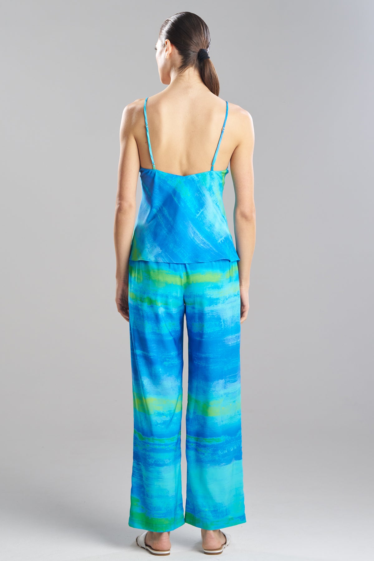 Aurora Printed Satin PJ