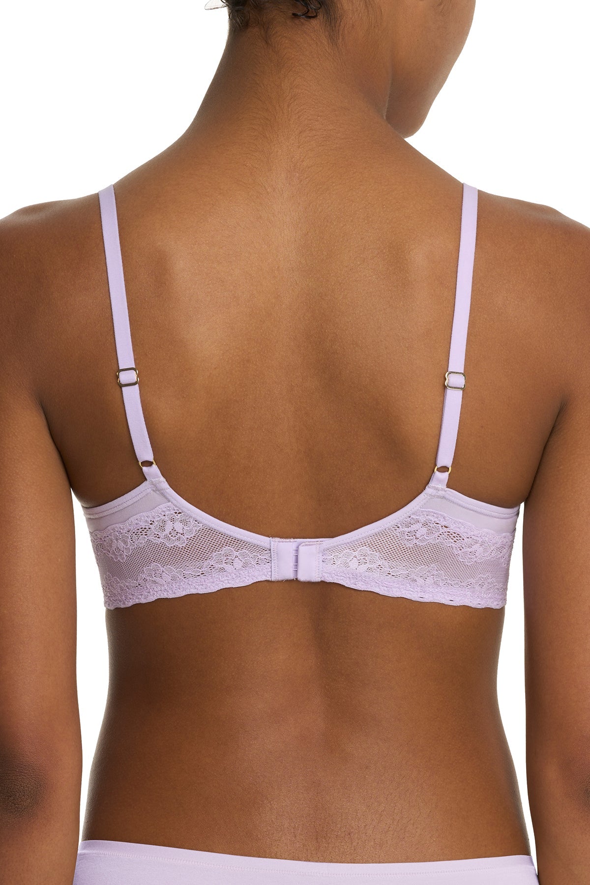 Soutien-gorge Natori Geo Icon Contour 34D - Café à Rayures - NEUF Avec étiquettes