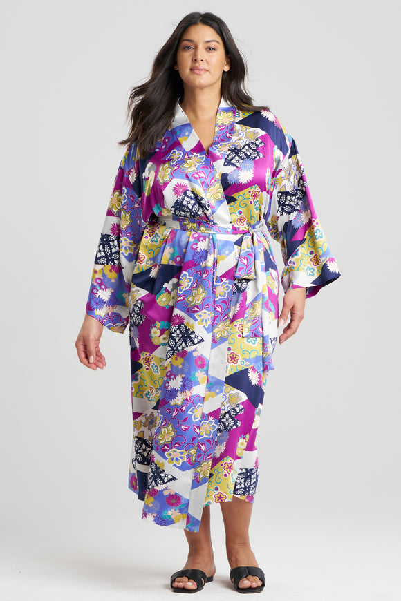 Deco Satin Robe