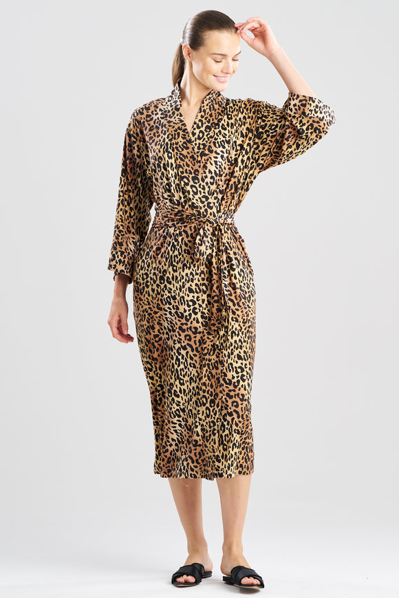 Exotic Animal Cozy Knit Robe