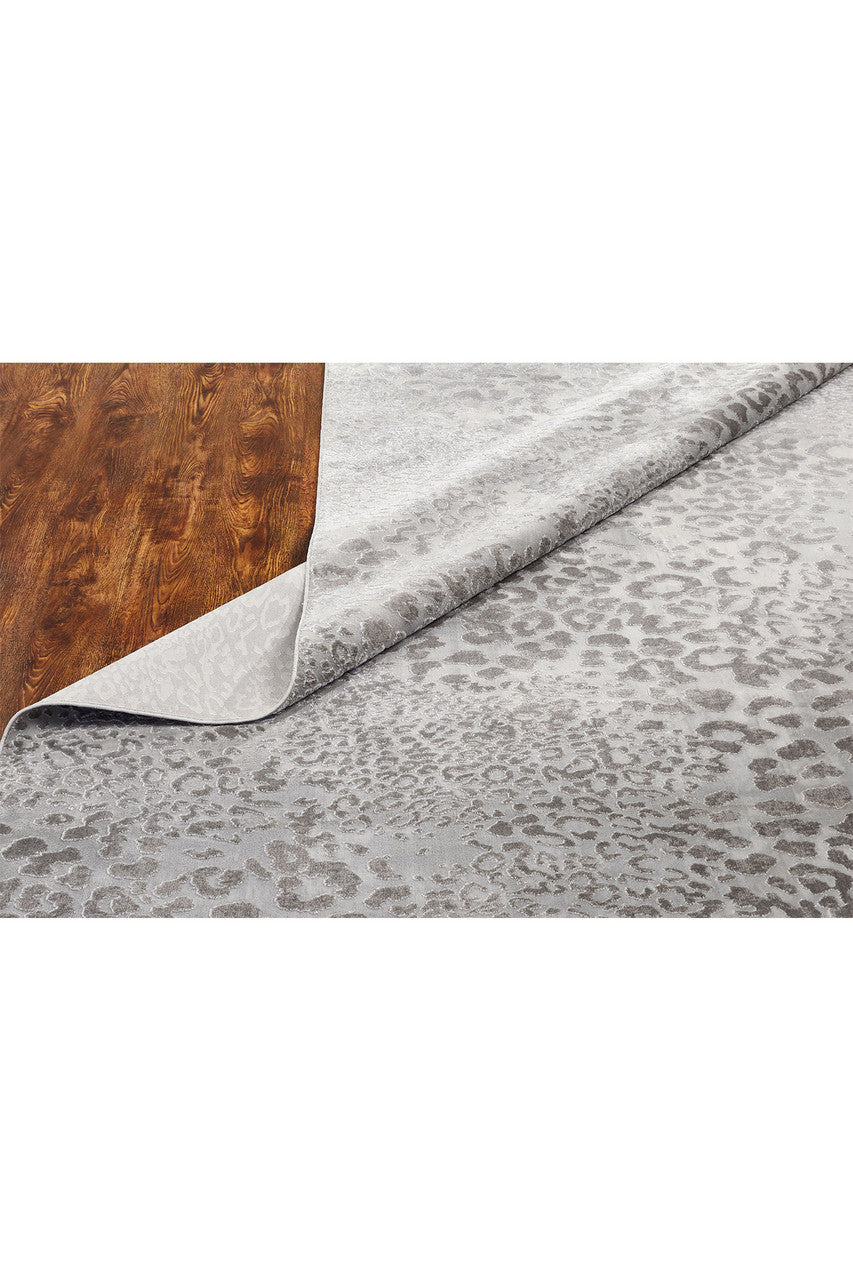 Grey Leopard Rug Machine Buy Serengeti- Grey Leopard Rug in Grey Online | NATORI
