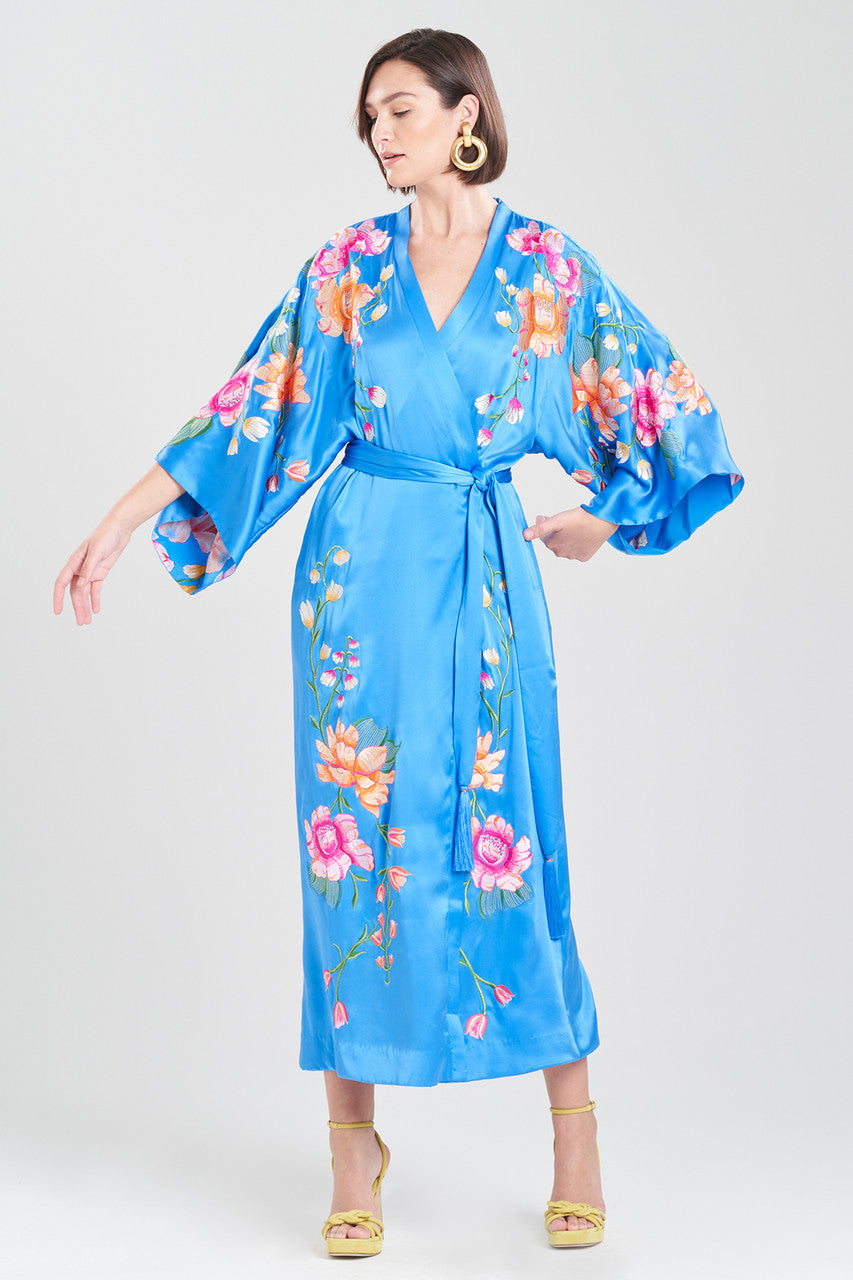 Embroidered Han Robe Buy Couture Hanabi Embroidered Tassel Silk Robe in Astor Online | NATORI