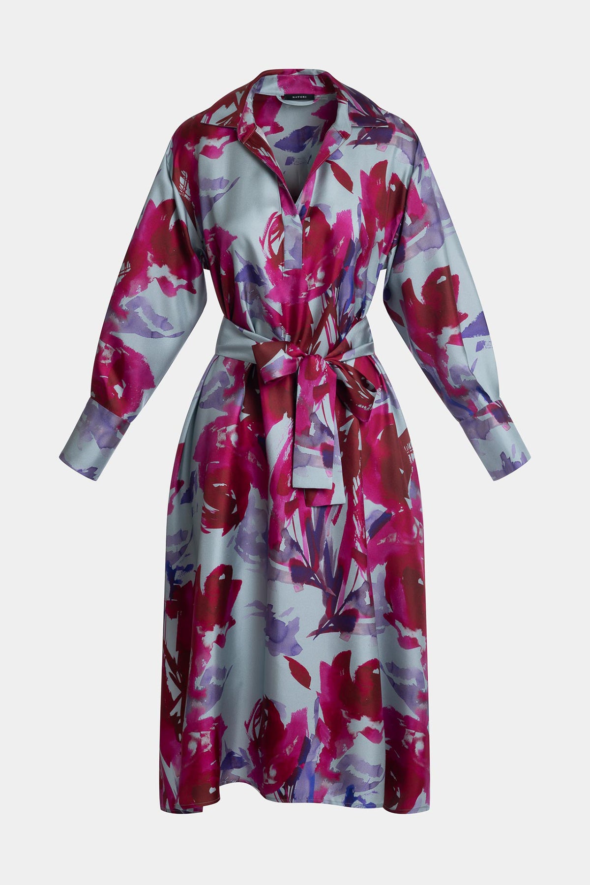 silk oversized dress Zelma Oversized Silk Midi Dress By Khaite | Moda Operandi