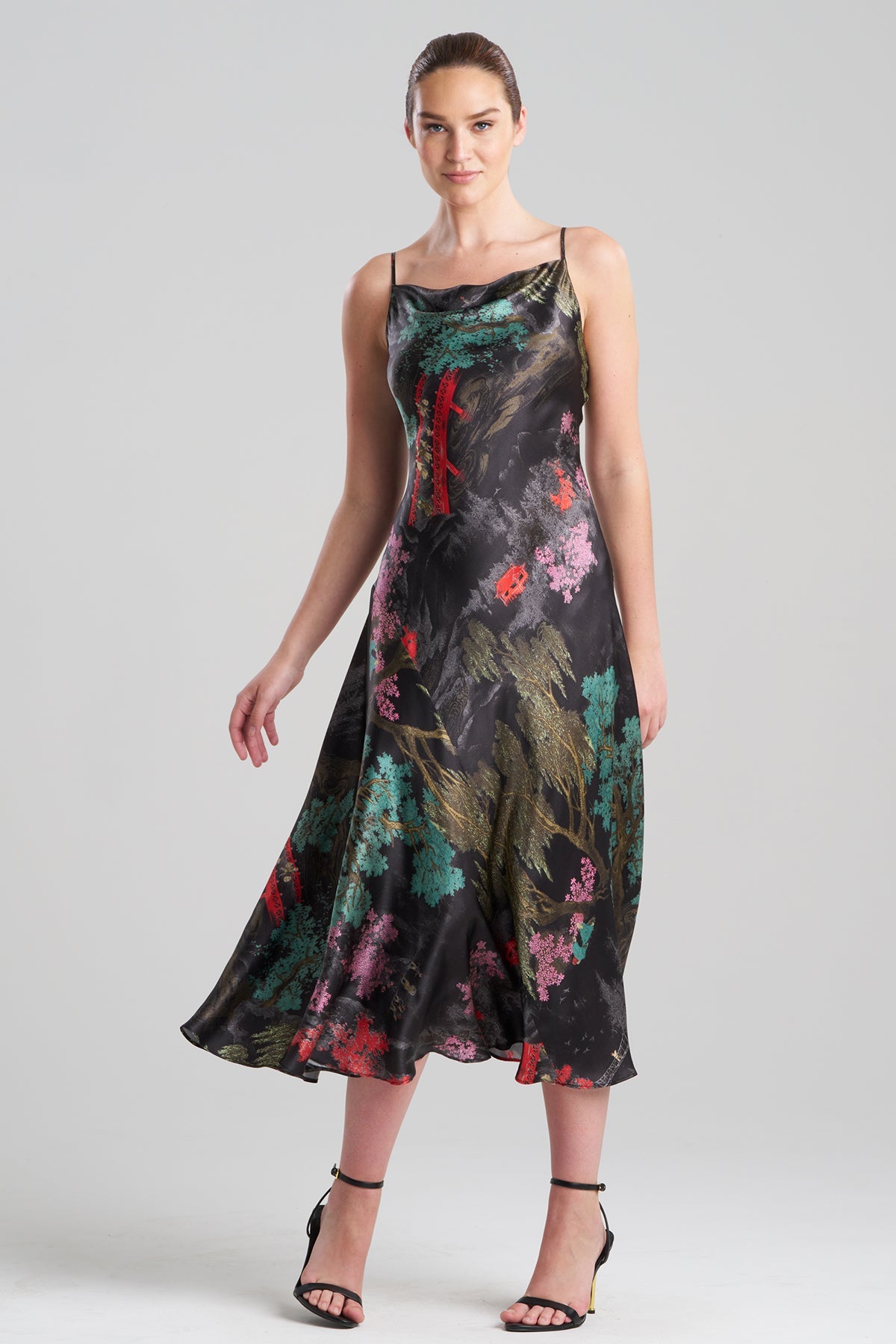 Natori - Nara Silk Slip Dress - Black - 100% Silk Natori - Nara Silk Slip Dress - Black - 100% Silk